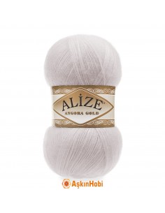 Alize Angora Gold El Örgü İpleri Alize Angora Gold 168 K.Beyaz 168-K.Beyaz
