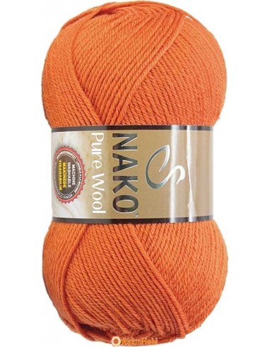 Nako Pure Wool 6963 Orange