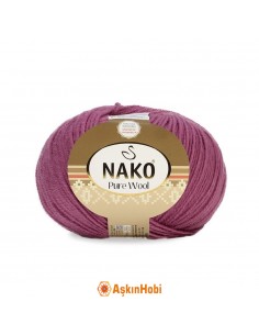 Nako Pure Wool Saf Yün Nako Pure Wool 12350 Lavender NP10468