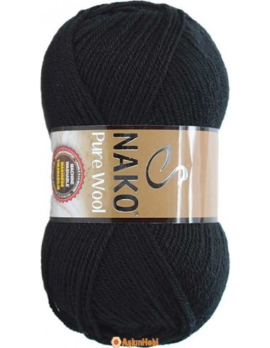 Nako Pure Wool 217 Black