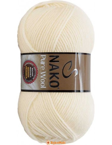 Nako Pure Wool 2378 Krem