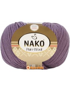 Nako Pure Wool Saf Yün Nako Pure Wool 10393 Lilac NP10467