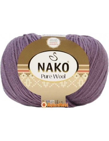 Nako Pure Wool 10393 Lila