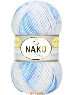 Nako Elit Baby Mini Batik Nako Elit Baby Mini Batik 32459 NE10554