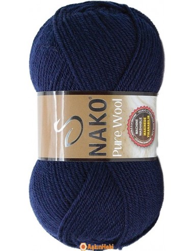 Nako Pure Wool 2418 Dark Blue