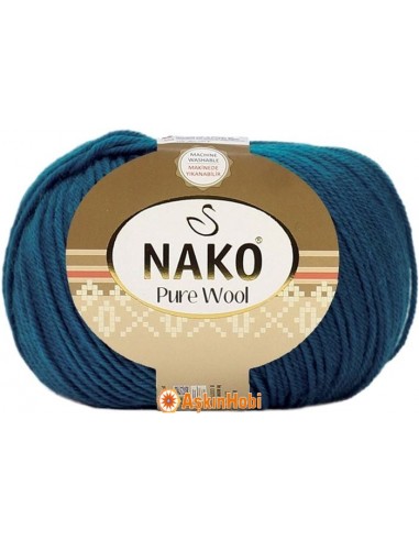 Nako Pure Wool 10093 Mavi