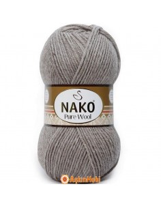 Nako Pure Wool Saf Yün Nako Pure Wool 23131 Taş NP10592