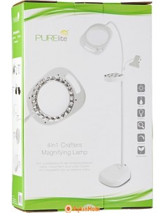 Magnifying glass 4in1 Crafters Magnifing Lamp 4-1 2