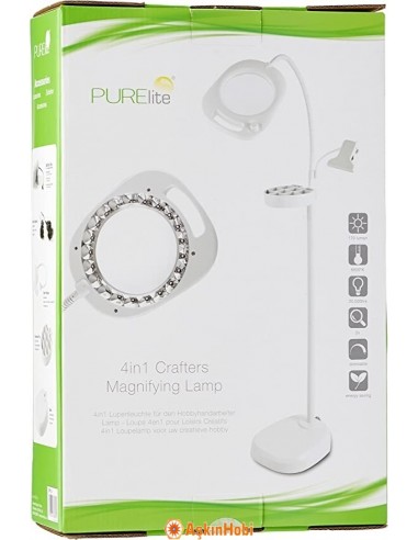 Magnifying glass 4in1 Crafters Magnifing Lamp 4-1