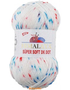 Himalaya Süper Soft Dk Dot El Örgü İpi Himalaya Süper Soft Dk Dot 76001 HS10593