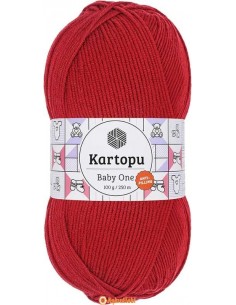 Kartopu Baby One KARTOPU BABY ONE BEBEK YÜNÜ K125 KIRMIZI K125