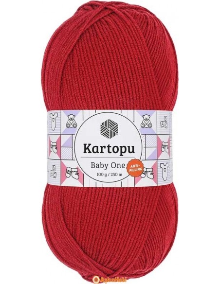 Kartopu Baby One KARTOPU BABY ONE KNITTING YARN K125 Red K125