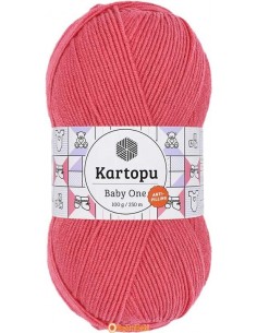 Kartopu Baby One KARTOPU BABY ONE BEBEK YÜNÜ K254 PEMBE K254