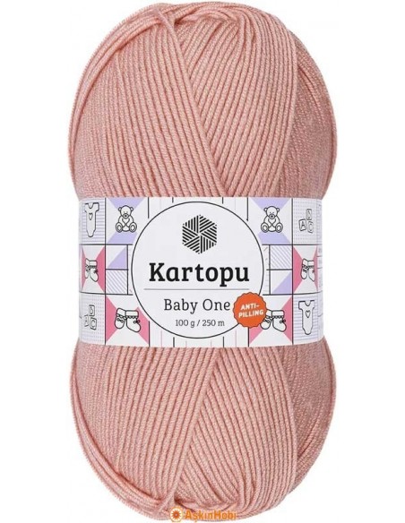 Kartopu Baby One KARTOPU BABY ONE BEBEK YÜNÜ K258 PUDRA K258