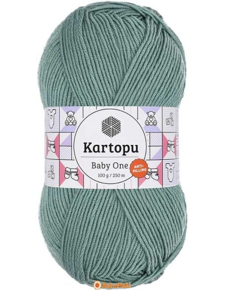 Kartopu Baby One KARTOPU BABY ONE BEBEK YÜNÜ K493 SU YEŞİLİ K493