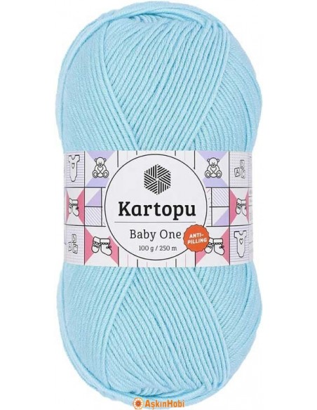 Kartopu Baby One KARTOPU BABY ONE KNITTING YARN K502 Blue K502 Kartopu Baby One KARTOPU BABY ONE KNITTING YARN K502 Blue K502