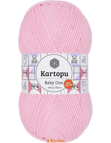 KARTOPU BABY ONE KNITTING YARN K782 Light pink