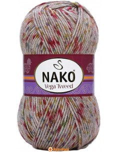 Nako Vega Tweed El Örgü İpliği Nako Vega Tweed Knitting Yarn 32181 NVT32181