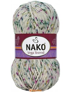 Nako Vega Tweed El Örgü İpliği Nako Vega Tweed Knitting Yarn 32826 NVT32826