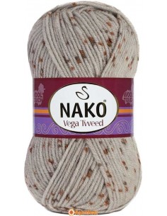 Nako Vega Tweed El Örgü İpliği Nako Vega Tweed Knitting Yarn 35021 NVT35021