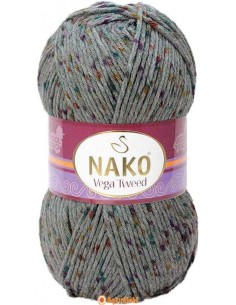 Nako Vega Tweed El Örgü İpliği Nako Vega Tweed Örgü İpi 31754 NVT31754