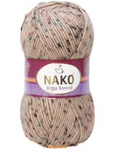 Nako Vega Tweed El Örgü İpliği Nako Vega Tweed Knitting Yarn 31751 NVT31751
