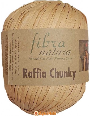 Fibra Natura Raffia Chunky Paper Rope Fibra Natura Raffia Chunky 114-18 FBRC114-18