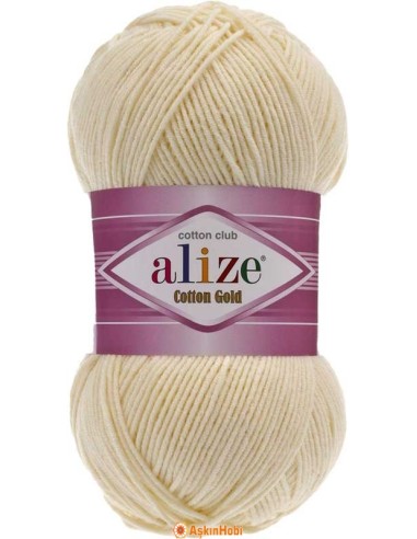 Alize Cotton Gold Alize Cotton Gold 01 Cream ACG01