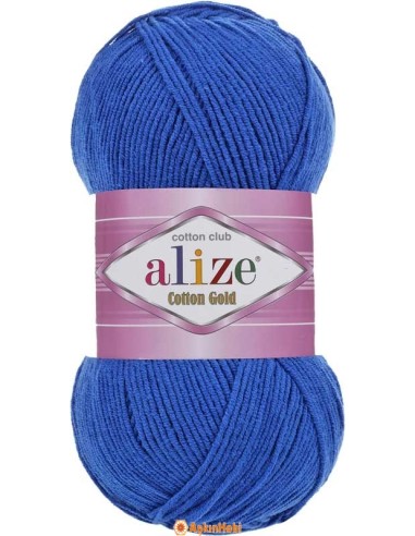 Alize Cotton Gold 141 Saks Blue
