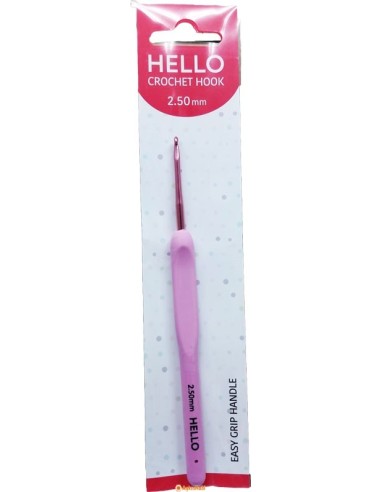 Hello Rose Silicone Handle Crochet Hello Rose Silicone Handle Crochet 2.5mm HRS25