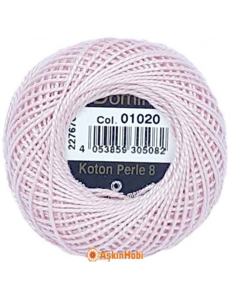 Domino Cotton Perle 12 Domino Koton Perle 01020 (No: 12) 01020 Domino Cotton Perle 12 Domino Koton Perle 01020 (No: 12) 01020