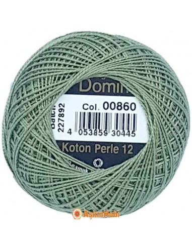 Domino Koton Perle 12 Domino Koton Perle 00860 (No : 12 ) 00860