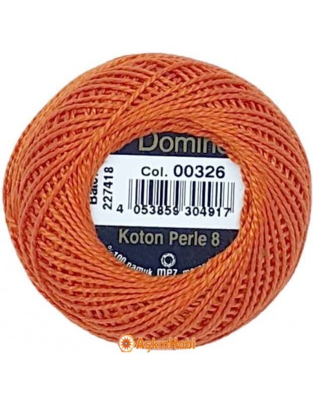 Domino Cotton Perle 12 Domino Koton Perle 00326 (No: 12) 00326 Domino Cotton Perle 12 Domino Koton Perle 00326 (No: 12) 00326