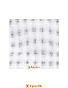 Aida Etamin Kumaşlar FAAL AiDA ETAMİN KUMAŞ 14ct BEYAZ 150cm-Enin-de