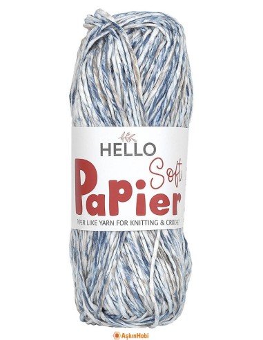 Hello Soft Papier Yarn Hello Soft Papier P17 HSP17