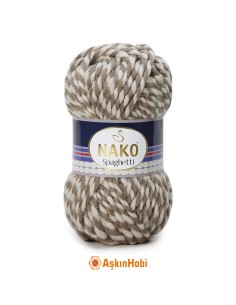 Nako Spaghetti El Örgü Yünü Nako Spaghetti 21366 NS21366
