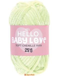 Hello Baby Love Soft Chennile Yarn Hello Baby Love 207 HBL207