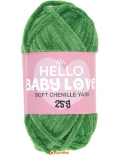 Hello Baby Love Soft Chennile Yarn Hello Baby Love 209 HBL209