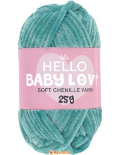 Hello Baby Love Soft Chennile Yarn Hello Baby Love 210 HBL210