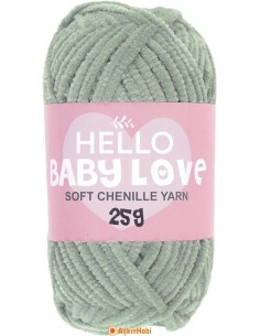 Hello Baby Love Soft Chennile Yarn Hello Baby Love 212 HBL212