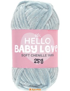 Hello Baby Love Soft Chennile Yarn Hello Baby Love 215 HBL215
