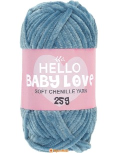 Hello Baby Love Soft Chennile Yarn Hello Baby Love 216 HBL216