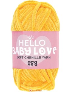 Hello Baby Love Soft Chennile Yarn Hello Baby Love 221 HBL221