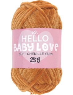 Hello Baby Love Soft Chennile Yarn Hello Baby Love 223 HBL223