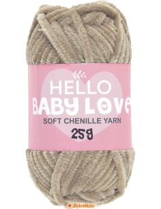 Hello Baby Love Soft Chennile Yarn Hello Baby Love 227 HBL227
