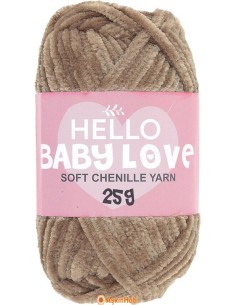 Hello Baby Love Soft Chennile Yarn Hello Baby Love 229 HBL229