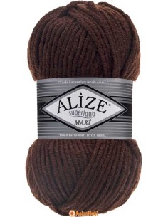 Alize Süperlana Maxi 26 Kahverengi