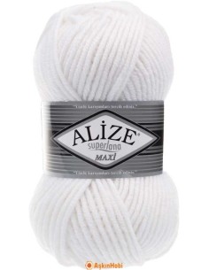 Alize Süperlana Maxi 55 White