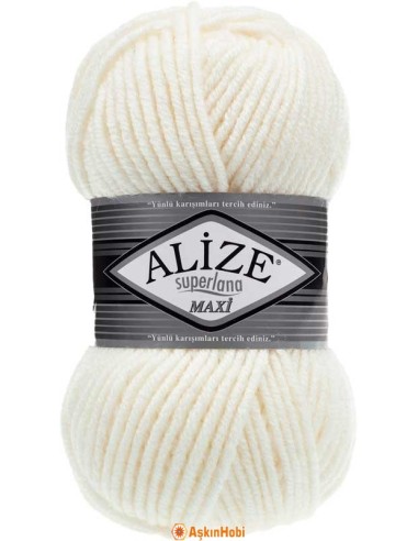 Alize Süperlana Maxi 62 Light Cream