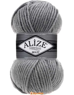Alize Süperlana Maxi 87 Charcoal Gray